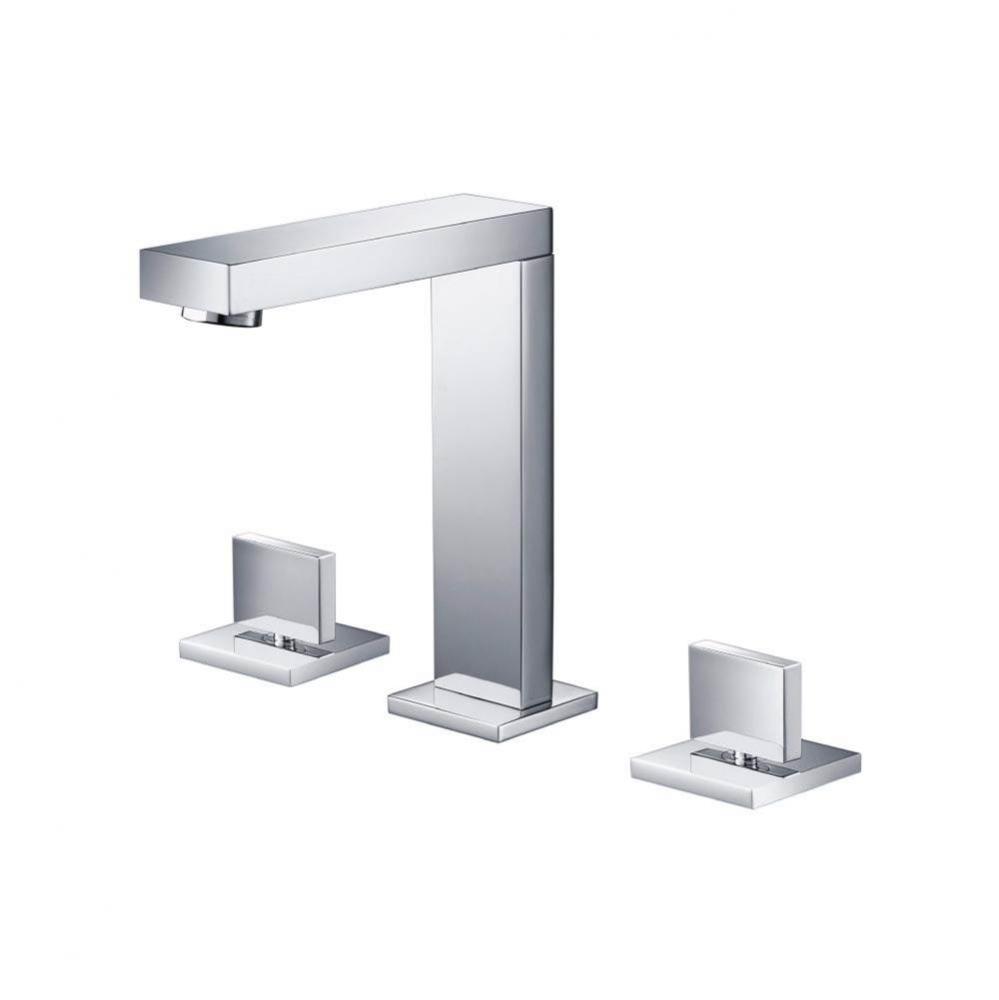 Three Hole 8'' Widespread Two Handle Bathroom Faucet