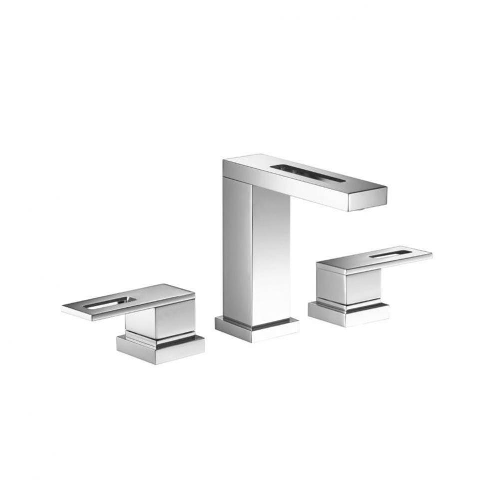 Three Hole 8'' Widespread Two Handle Bathroom Faucet