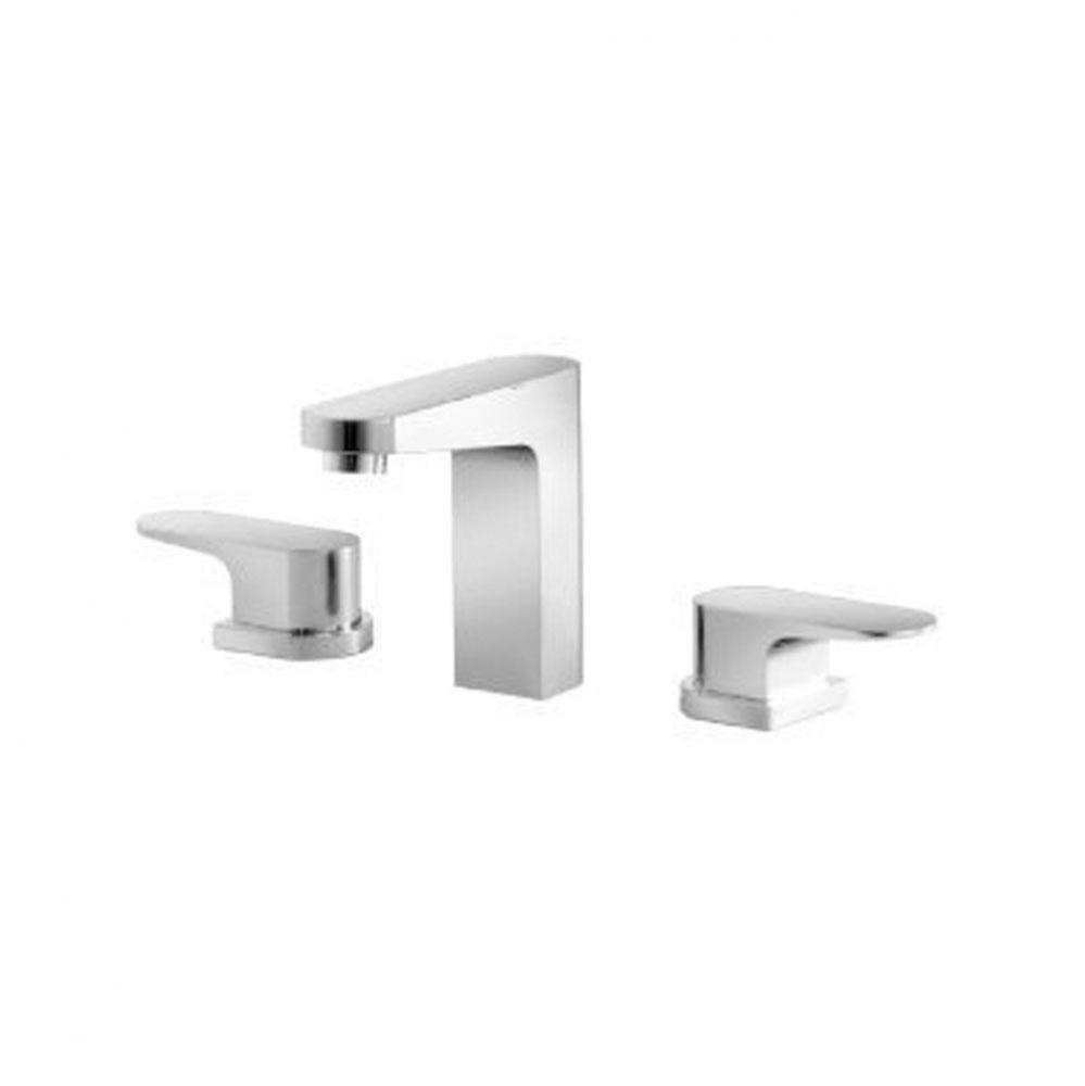 Three Hole 8'' Widespread Two Handle Bathroom Faucet