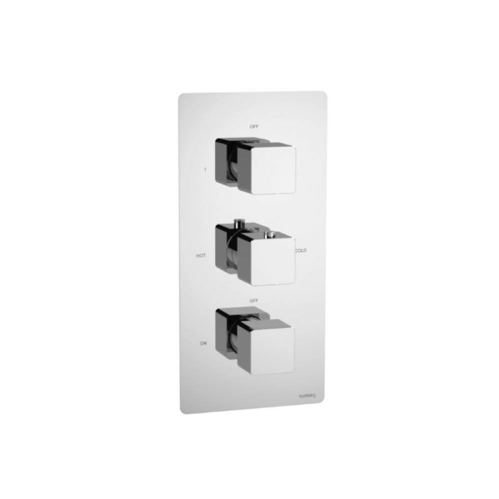 Trim For 3/4'' Thermostatic Valve with Volume Control and 2-Way Diverter - Use with TVH.