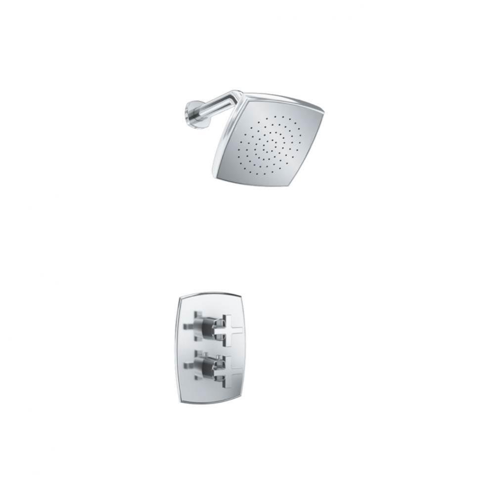 Single Output Shower Set With Shower Head And Arm