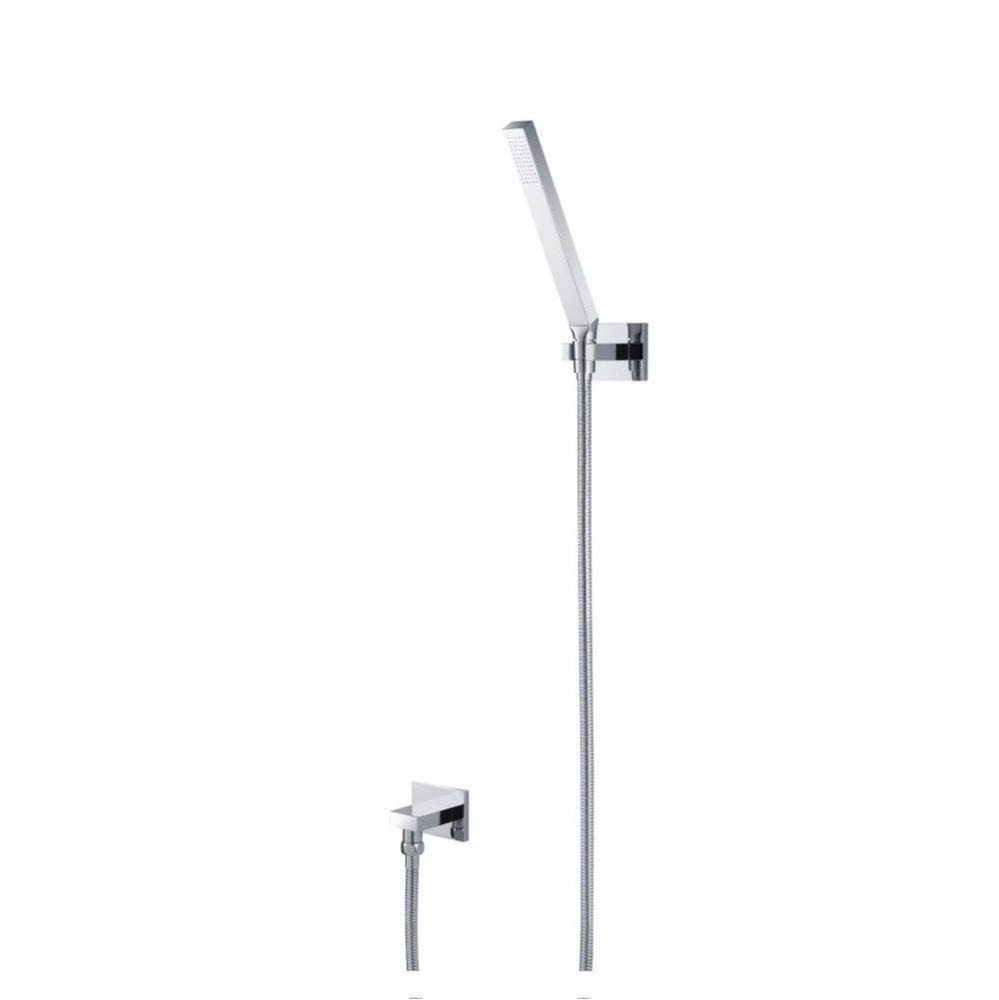 Hand Shower Set With Wall Elbow, Holder and Hose