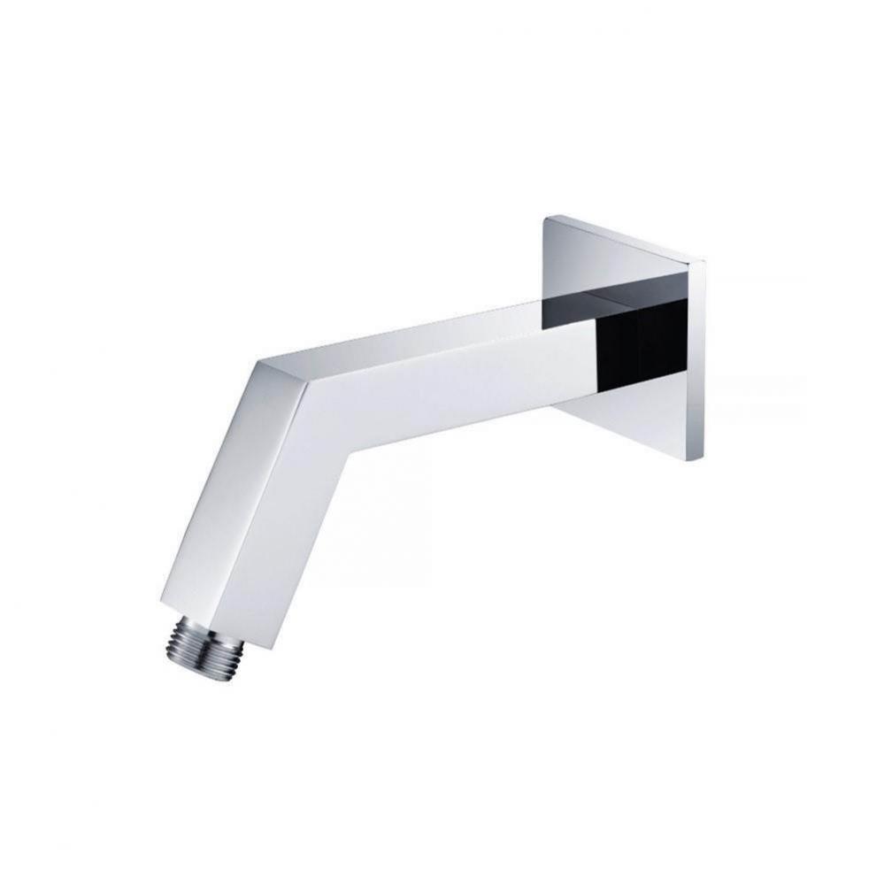 Square Shower Arm With Flange - 7'' - With Flange