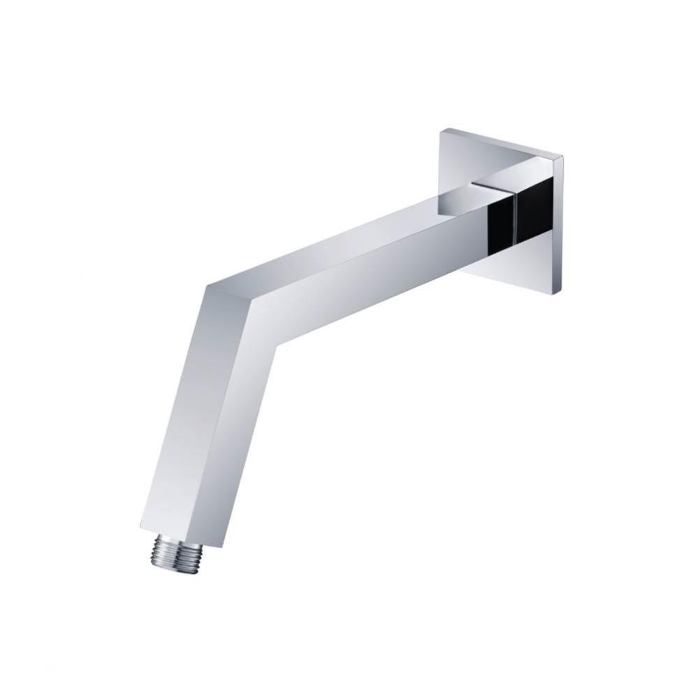 Square Shower Arm With Flange - 10'' - With Flange