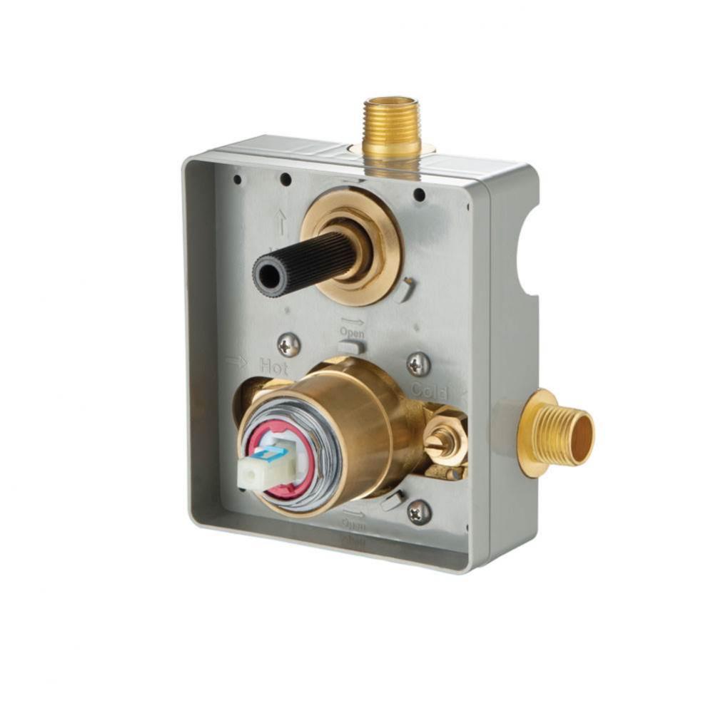 Pressure Balance Valve With Integrated 2-Way Diverter