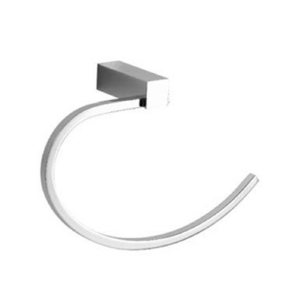 Brass Towel Ring / Mini Towel Bar - 8''