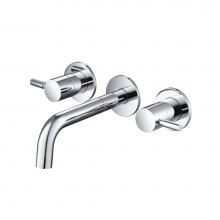 Isenberg 100.1950CP - Two Handle Wall Mounted Bathroom Faucet