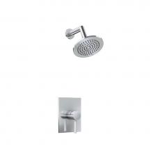 Isenberg 100.3050CP - Single Output Shower Set With Brass Shower Head & Arm