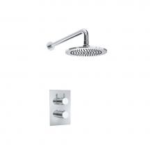 Isenberg 100.7000CP - Single Output Shower Set With Shower Head And Arm