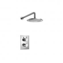 Isenberg 100.7000CP - Single Output Shower Set With Shower Head And Arm