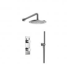 Isenberg 100.7250CP - Two Output Shower Set With Shower Head And Hand Held