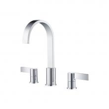 Isenberg 145.2000CP - Three Hole 8'' Widespread Two Handle Bathroom Faucet