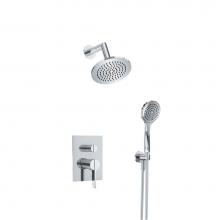 Isenberg 145.3250CP - Two Output Shower Set With Shower Head And Hand Held