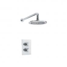 Isenberg 145.7000CP - Single Output Shower Set With Shower Head And Arm