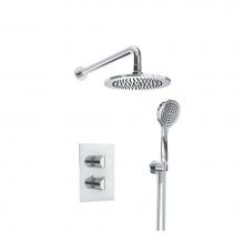 Isenberg 145.7050CP - Two Output Shower Set With Shower Head And Hand Held