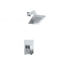 Isenberg 150.3050CP - Single Output Shower Set With Brass Shower Head