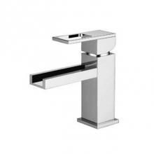 Isenberg 160.1000CFCP - Single Hole Cascade Flow Waterfall Bathroom Faucet