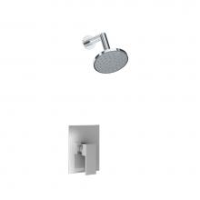 Isenberg 160.3000CP - Single Output Shower Set With ABS Shower Head & Arm