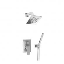Isenberg 160.3250CP - Two Output Shower Set With Shower Head And Hand Held