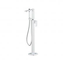 Isenberg 196.1165CP - Freestanding Floor Mount Bathtub / Tub Filler With Hand Shower