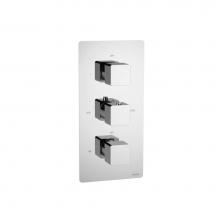 Isenberg 196.4501TCP - Trim For 3/4'' Thermostatic Valve with Volume Control and 2-Way Diverter - Use with TVH.