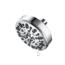 Isenberg 200.6140CP - 6-Function ABS Showerhead