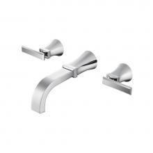 Isenberg 230.2450CP - Two Handle Wall Mounted Tub Filler