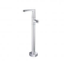 Isenberg 240.1170CP - Freestanding Floor Mount Bathtub / Tub Filler