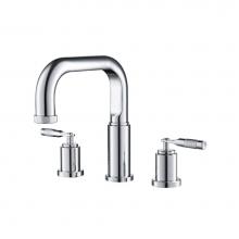 Isenberg 250.2410CP - 3 Hole Deck Mount Roman Tub Faucet