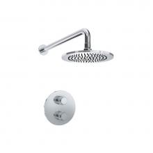 Isenberg 250.7000CP - Single Output Shower Set With Shower Head And Arm