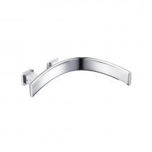 Isenberg CU.1004RCP - Wall Mount Tub Spout - Right Facing Curvature