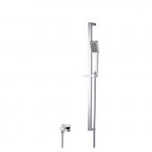 Isenberg SHS.1015CP - Hand Shower Set with Slide Bar and Elbow