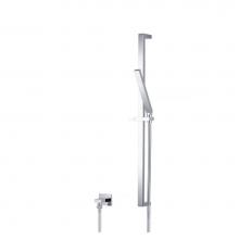 Isenberg SHS.1016CP - Hand Shower Set with Slide Bar and Elbow