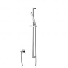 Isenberg SHS.1018CP - Hand Shower Set with Slide Bar and Elbow