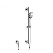 Isenberg SHS.5115CP - Hand Shower Set with Slide Bar and Elbow