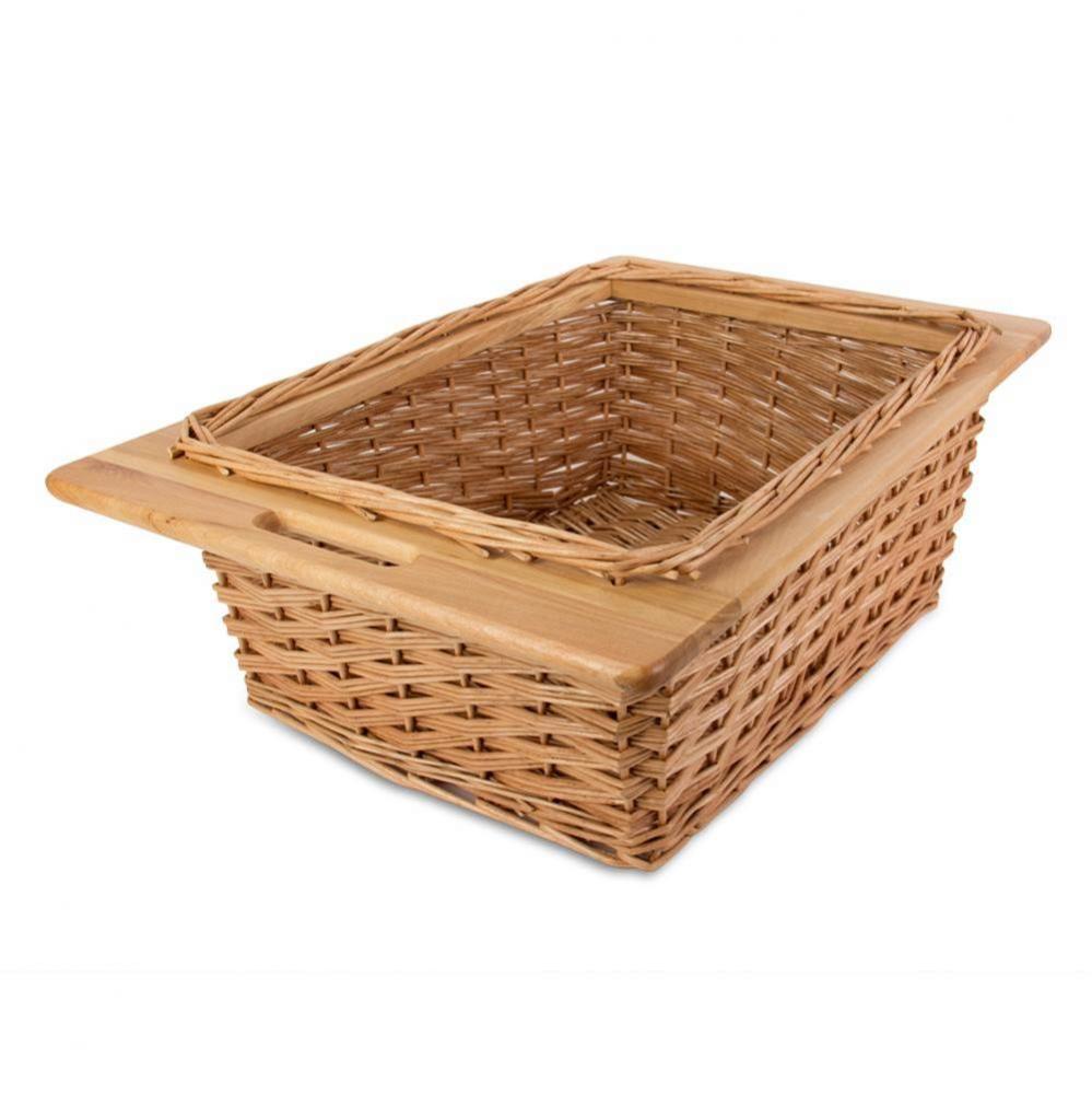 WICKER BASKET 11X15X6 ''WIDE''