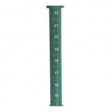 John Boos EPP-74-G - 74'' HIGH POST GREEN EPOXY