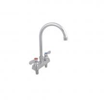 John Boos PBF-4DM-5GLF - 4''OC DM FAUCET-5''GN SPOUT