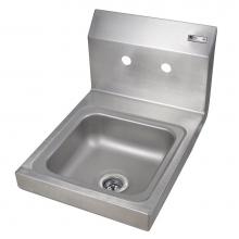 John Boos PBHS-W-0909 - 1-9X9X5 SPACE SAVER HAND SINK