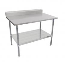 John Boos ST6R5-3048GSK - 16GA 48X30 5''BS W/ADJ GALV SHF KD