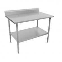 John Boos ST6R5-3048SSK - 16GA 48X30 5''BS W/ADJ SS SHF KD