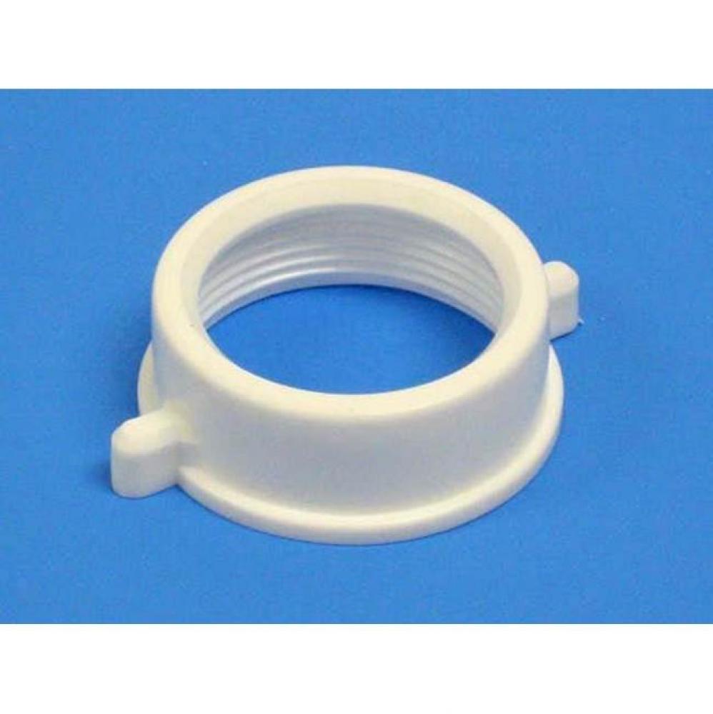 1-1/2'' Slip Nut with Deluxe Wings, White PP