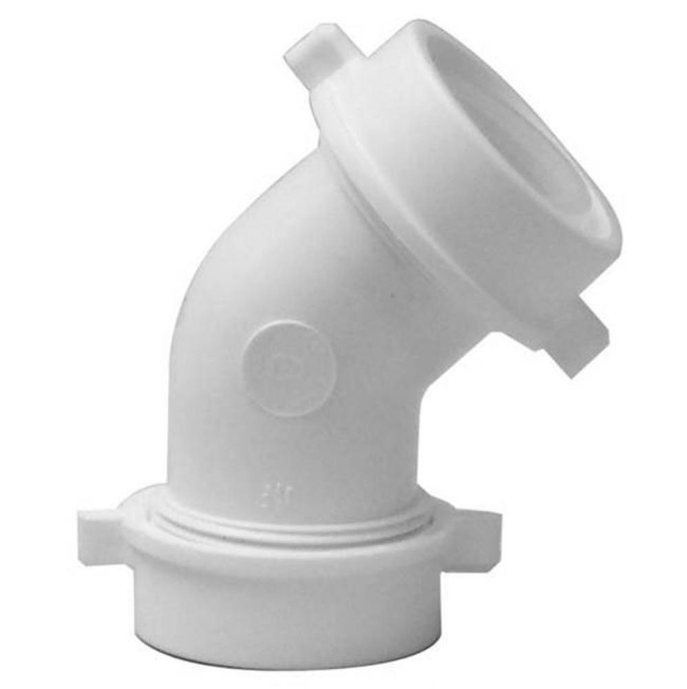 1-1/2'' 45° Slip Elbow PVC