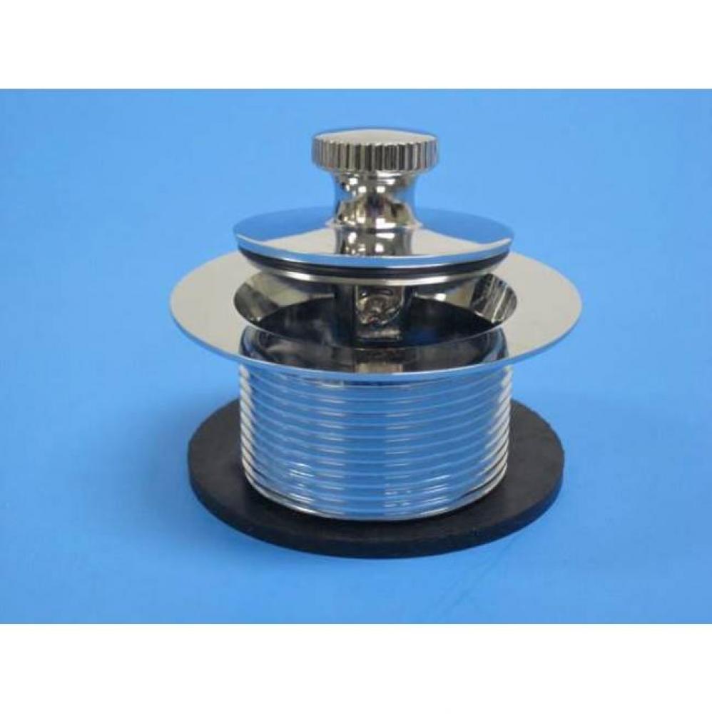 1-1/2'' Lift & Turn Strainer CP BR with 3/8'' stem