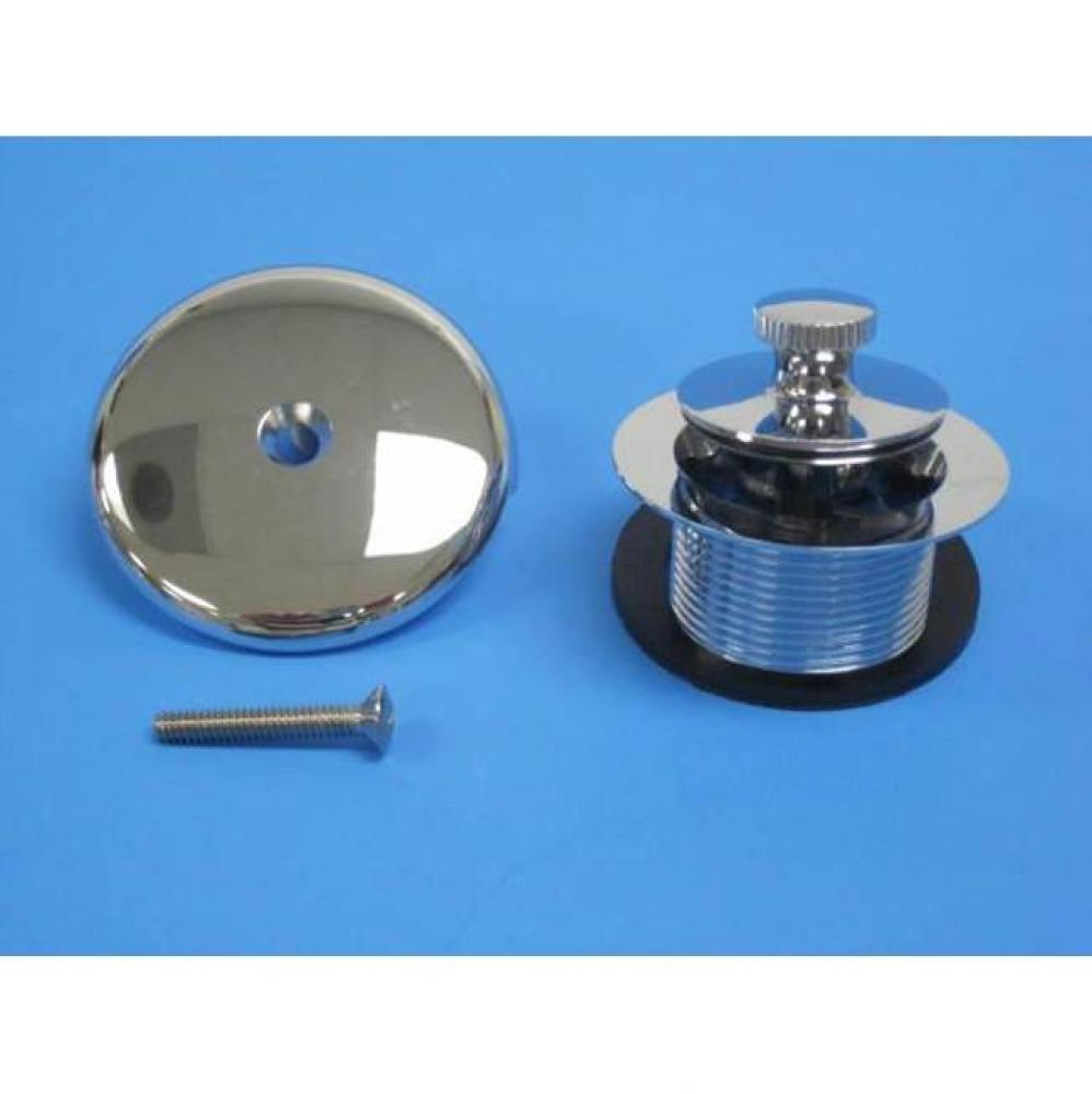 1-1/2'' Lift & Turn CP DC 1/4'' stem with one hole face plate