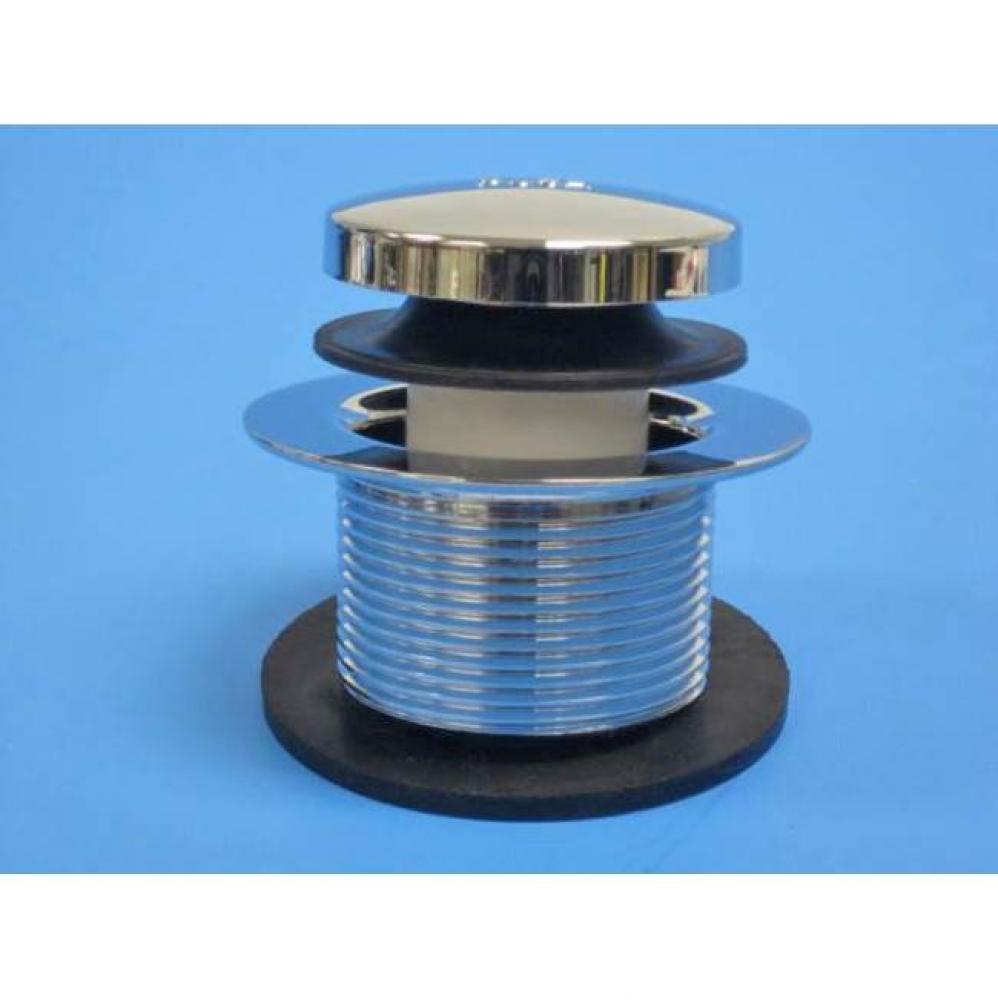 1-1/2'' Toe Touch Strainer CP Die Cast with 5/16'' stem