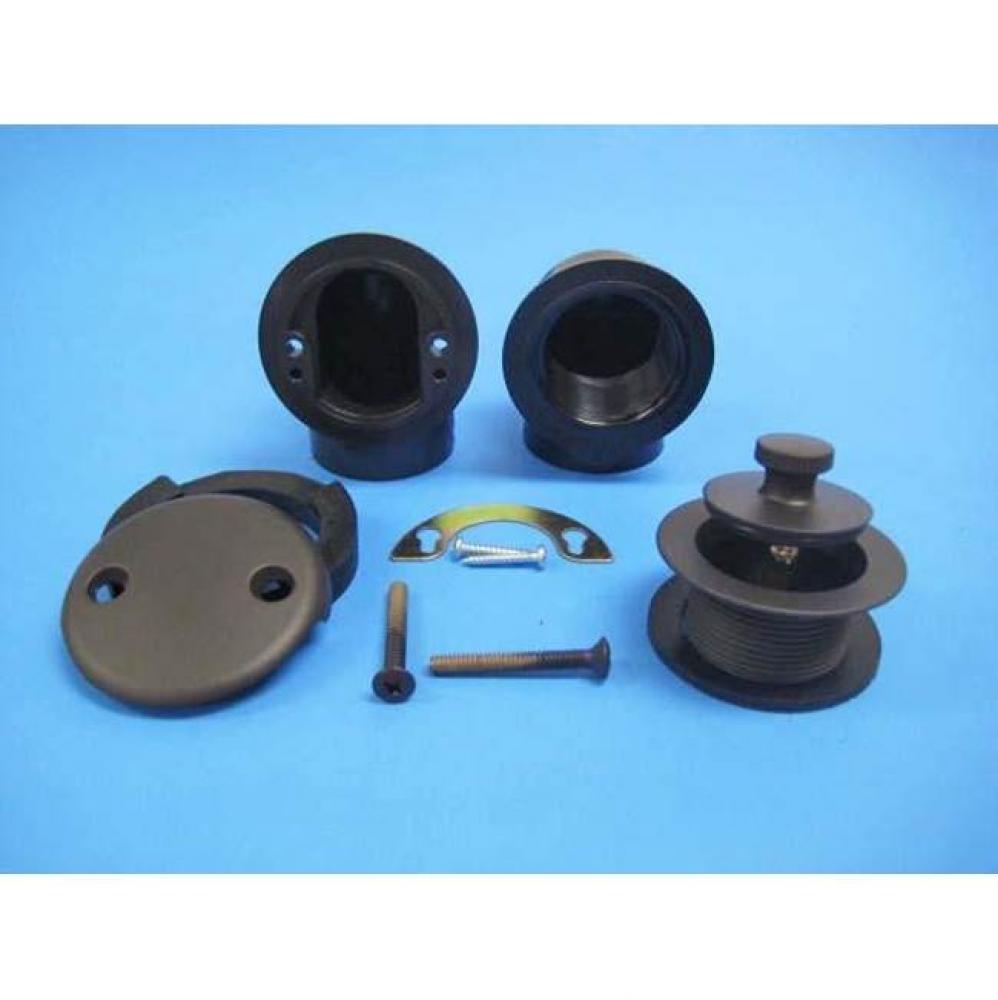 Half Kit Sch 40 ABS Lift & Turn Oil Rubbed Bronze with 3/8'' stem, boxed