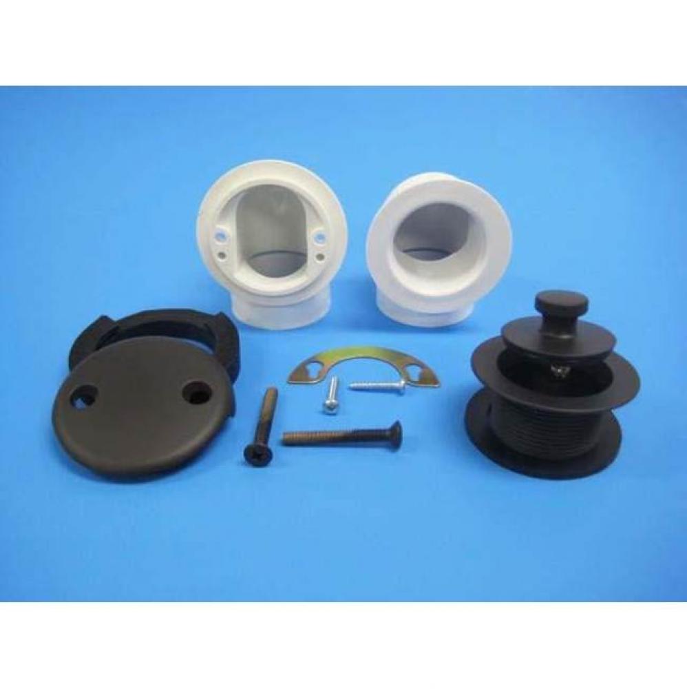 Half Kit Sch 40 PVC Lift & Turn Oil Rubbed Bronze, boxed