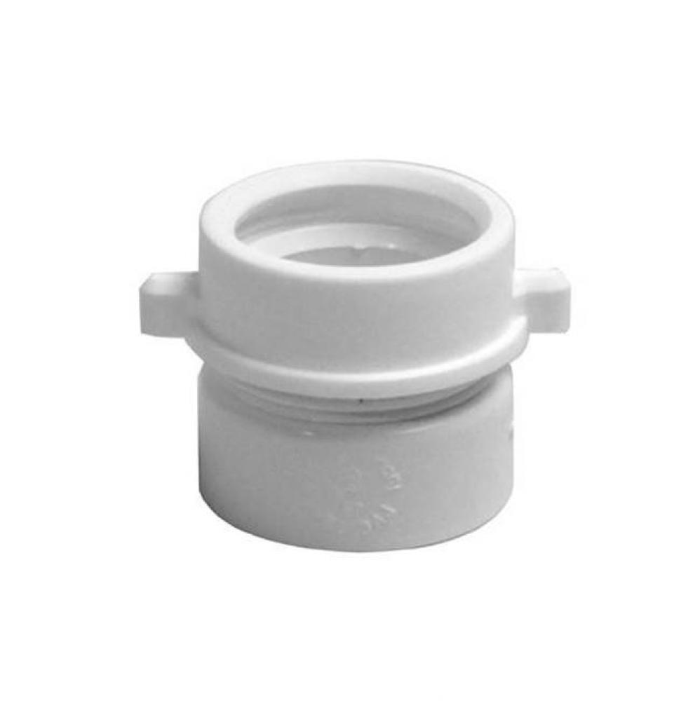 1-1/2'' Marvel Adapter PVC with nuts and washers