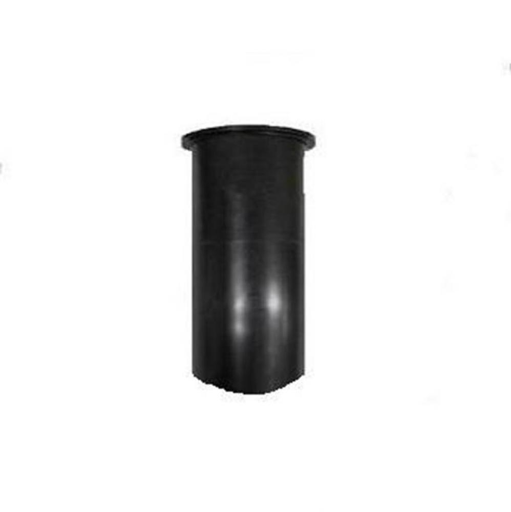 1-1/2'' x 4'' Flanged Tailpiece Black PP